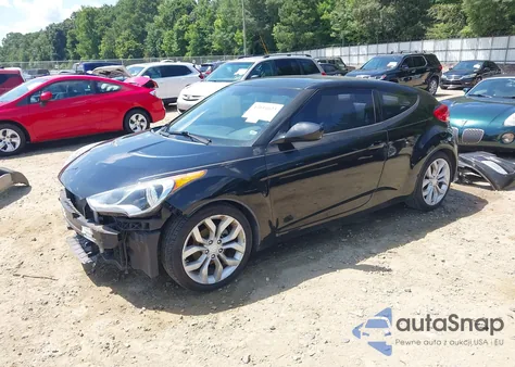 2012 Hyundai Veloster Base W/Gray from USA, damaged, VIN KMHTC6AD0CU056828